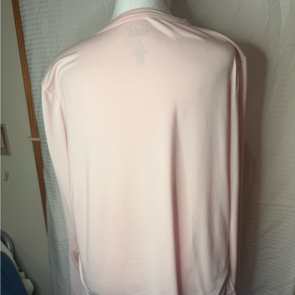 Croft & Barrow Soft Blush Long Sleeve Tee - Picture 5 of 6